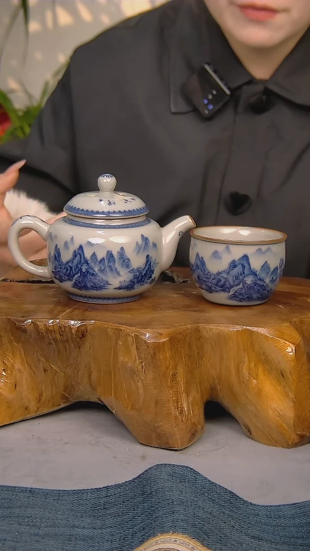 【闪购商品】简装家用款2件套 陶瓷家用茶具系列