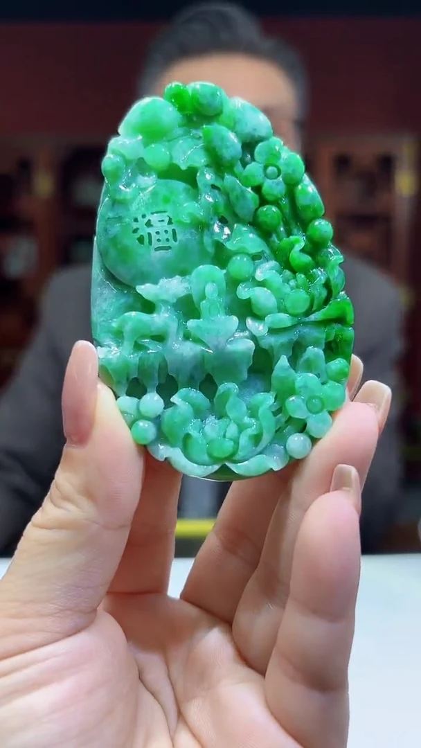 未镶嵌定制翡翠02/1213/C/悟道