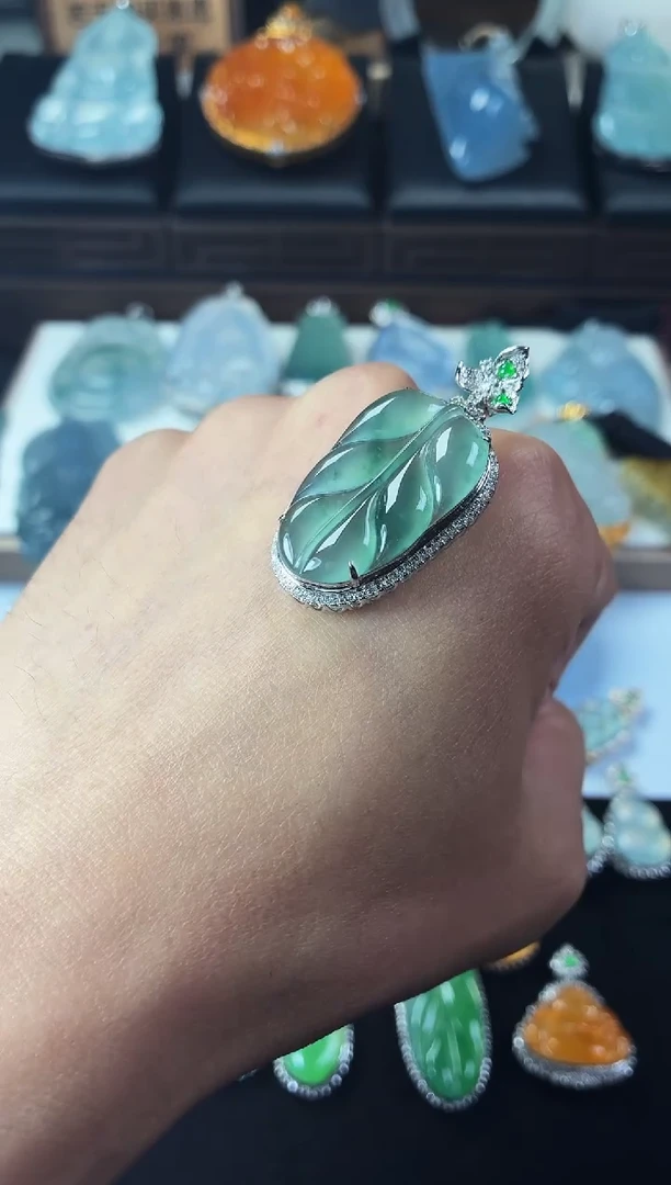 未镶嵌定制翡翠三***～5036毛货不退不换