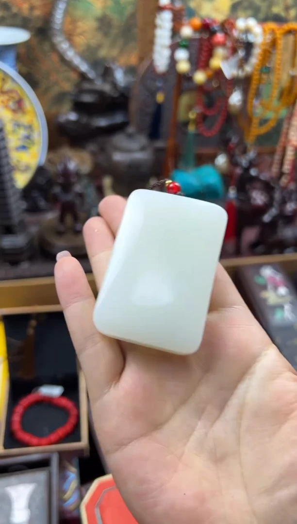 手链未镶嵌和田玉——枷棋精品推荐——无事牌