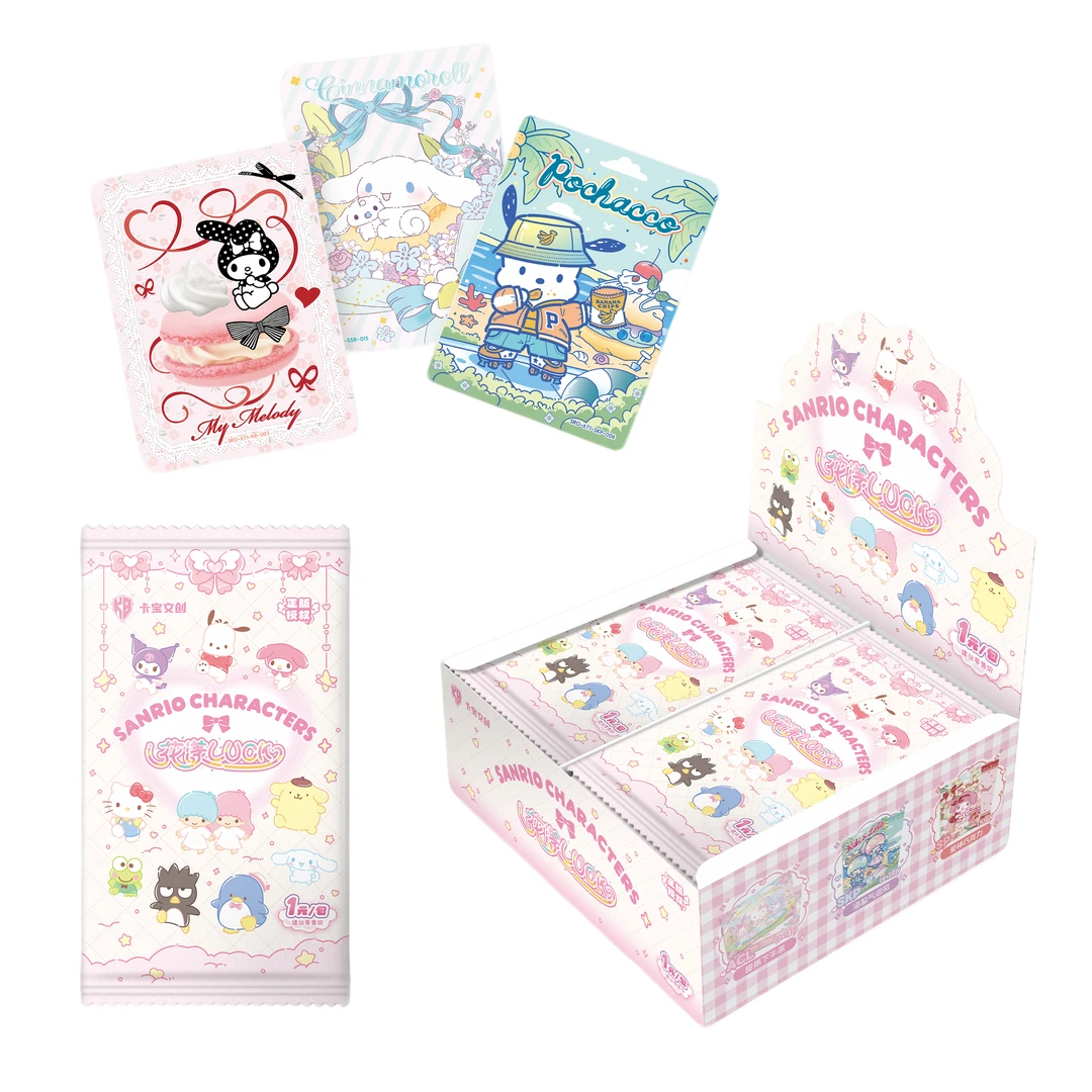 【玩法合集】卡宝 三丽鸥拍立得卡花漾luck-第六弹（1）收藏卡牌盲盒D