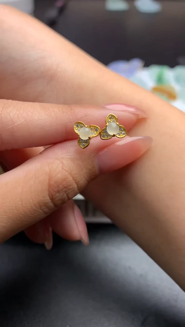 【闪购商品】翡翠颈饰银S925镶嵌净货