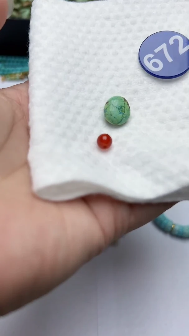 玛瑙/玉髓珠子未镶嵌672