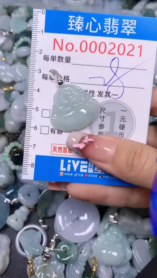 【闪购商品】翡翠颈饰未镶嵌含绳0002021
