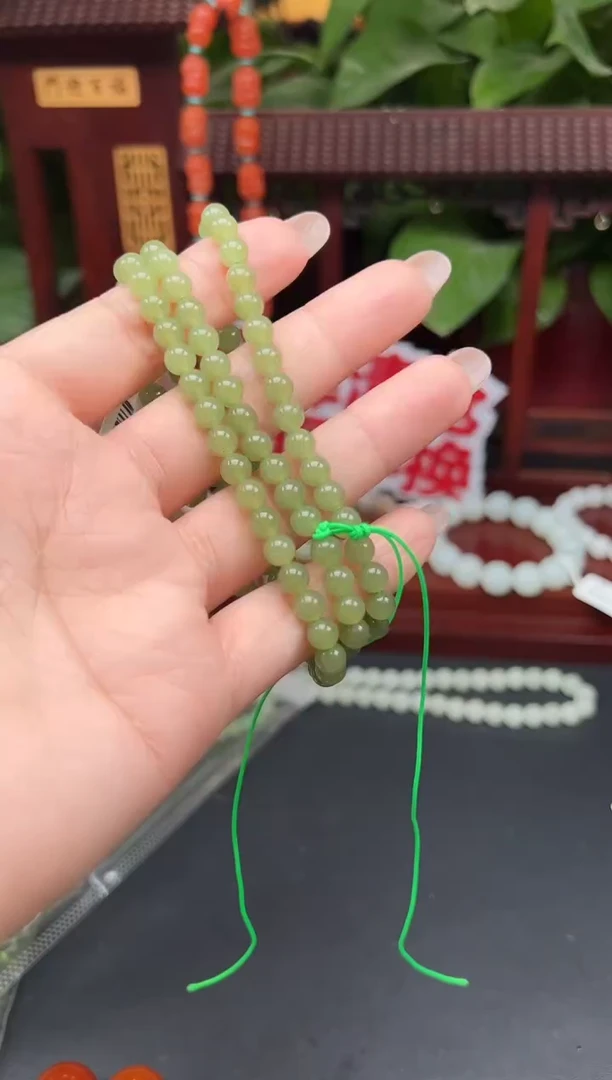 颈饰未镶嵌和田玉项链多样性发其一tc114