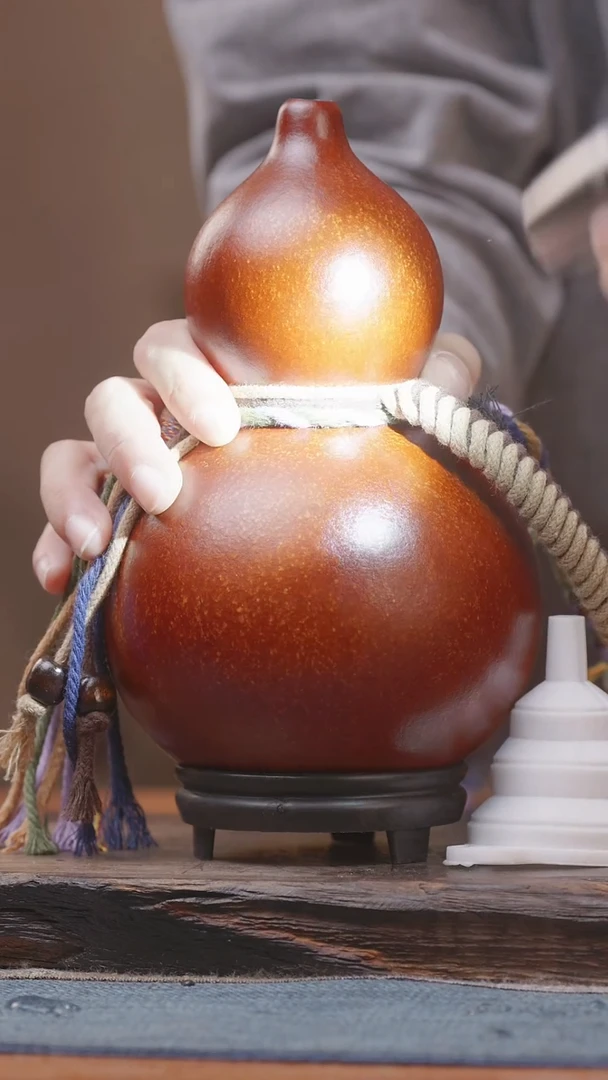827号精品大漆葫芦防腐防渗装水茶酒