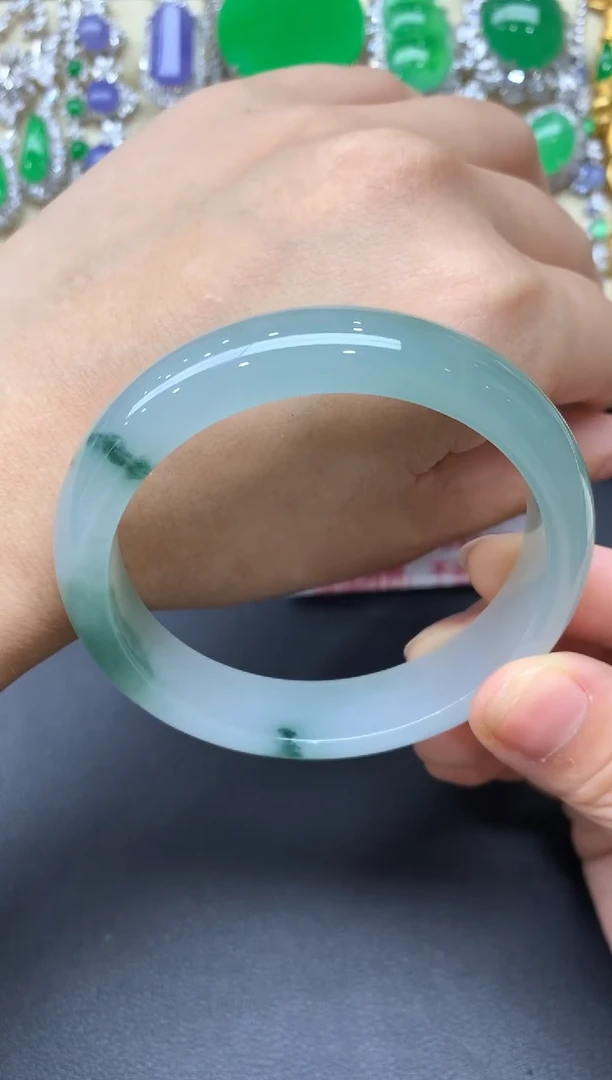 翡翠手镯未镶嵌6388-中国好珍宝