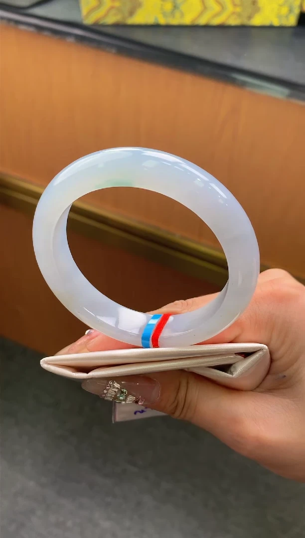 未镶嵌手镯翡翠-F25-正圈56