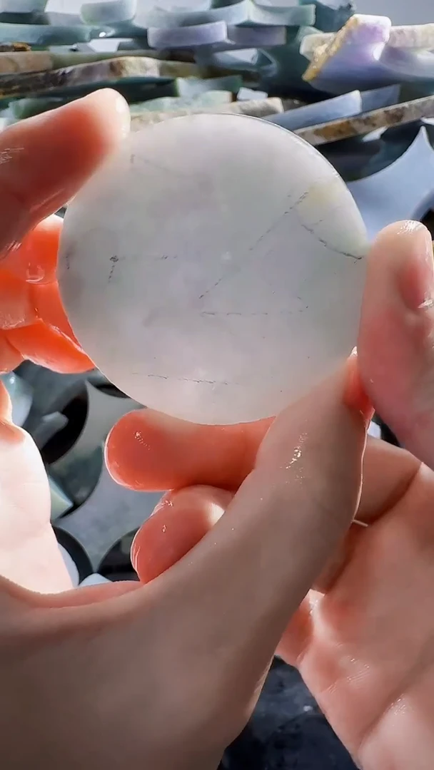 裸石翡翠缅甸翡翠A货文2756