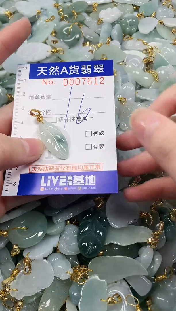颈饰未镶嵌翡翠天然a货翡翠