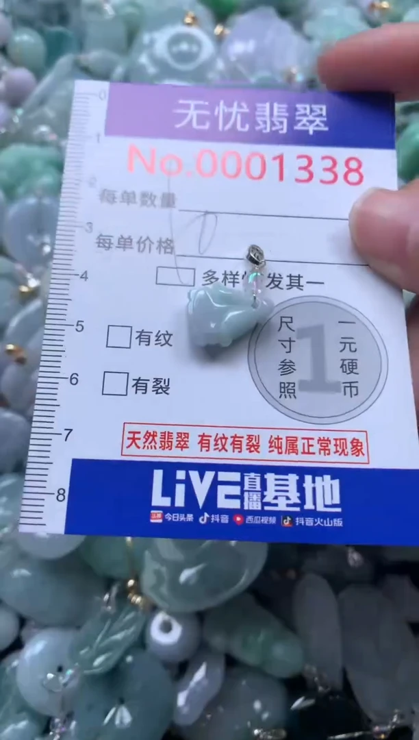 颈饰未镶嵌翡翠1338