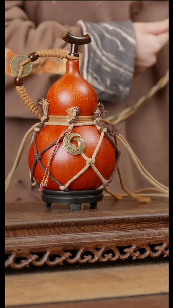 42号精品天然大漆酒葫芦一物一拍~