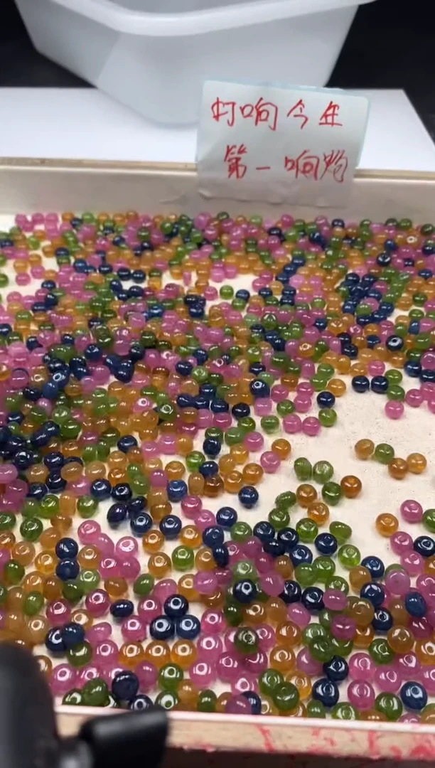 【闪购商品】碧玺颈饰未镶嵌w2099碧*玺算盘6*3mm*30颗