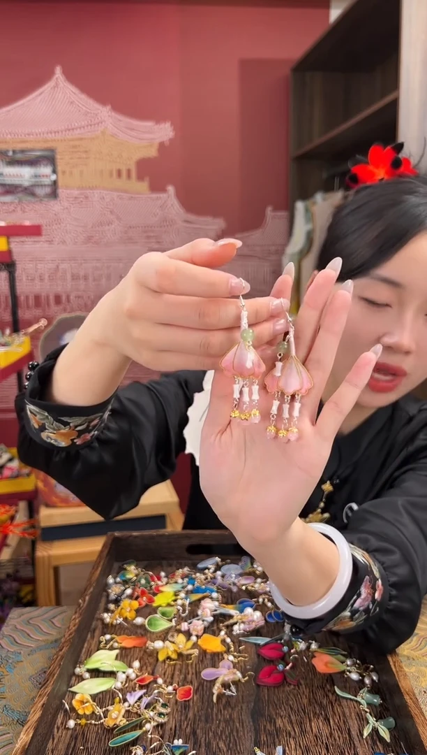 【闪购商品】刺绣苏绣世家非遗手工（耳环）