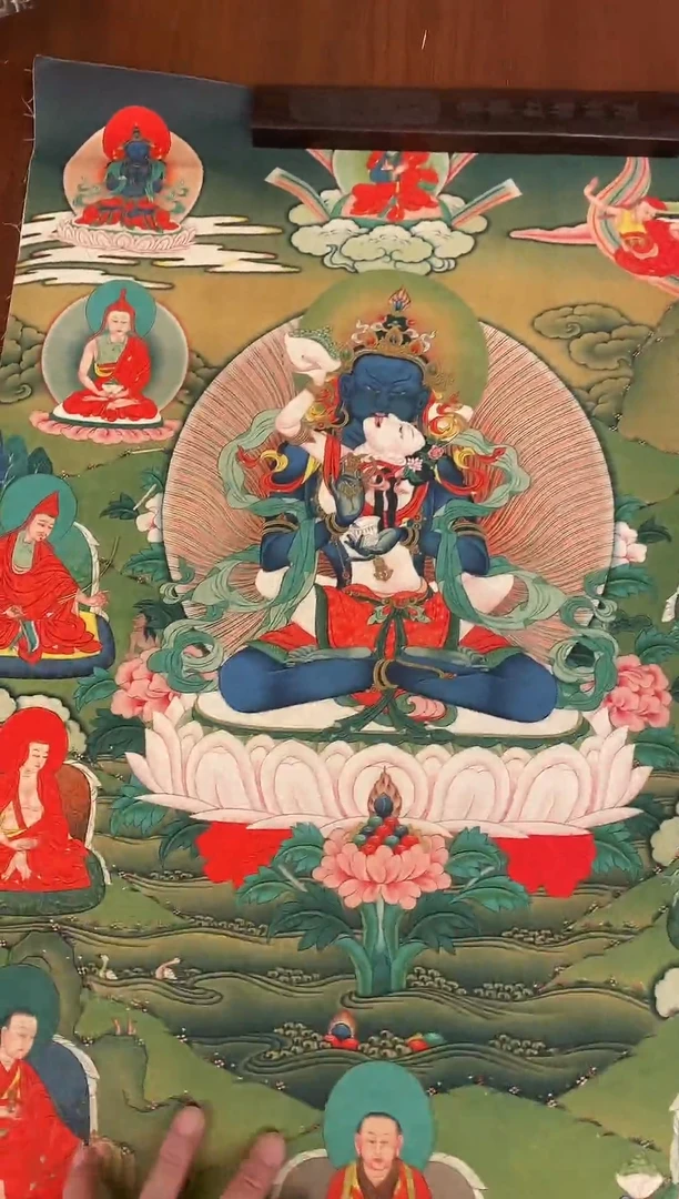 装裱画精美唐卡tk16013