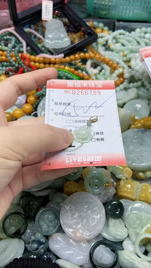 未镶嵌挂件翡翠闪购0266759