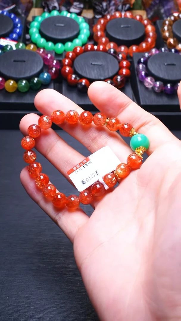 未镶嵌L001金太阳DIY单圈长石多样性发其一