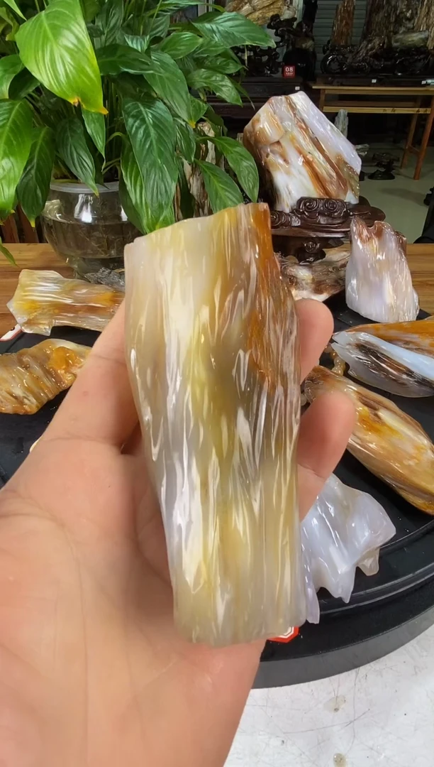 硅化玉珠宝奇石未镶嵌1