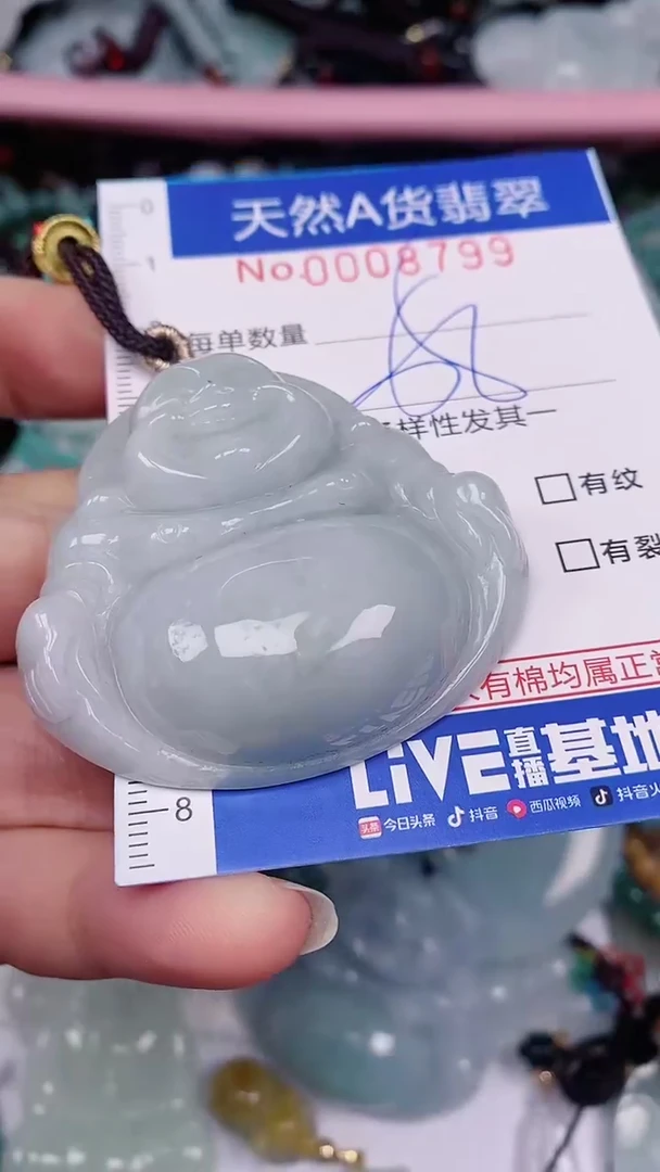【闪购商品】翡翠颈饰未镶嵌00008799