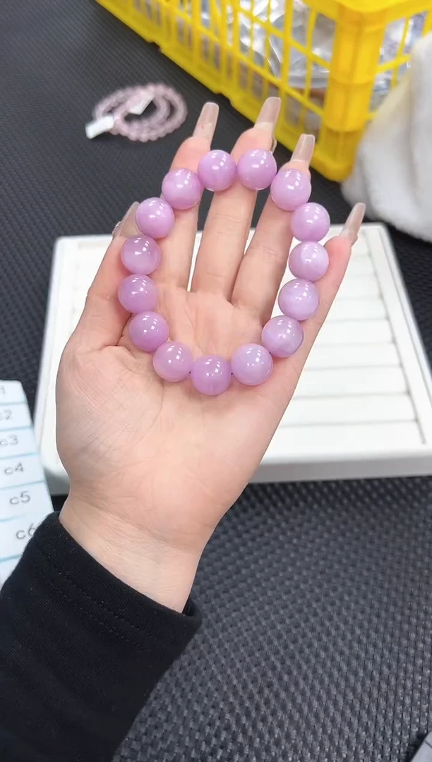 手串锂辉石未镶嵌1c多样性发其一/1条默认微瑕