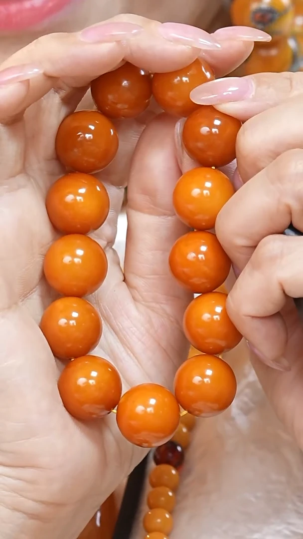 蜜蜡颈饰未镶嵌222  6642天然蜜蜡珠宝奇石云端妖孽全部保真