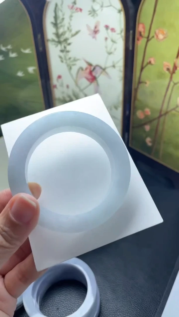 未镶嵌手镯定制翡翠福****️定制手镯AJC1/DZS