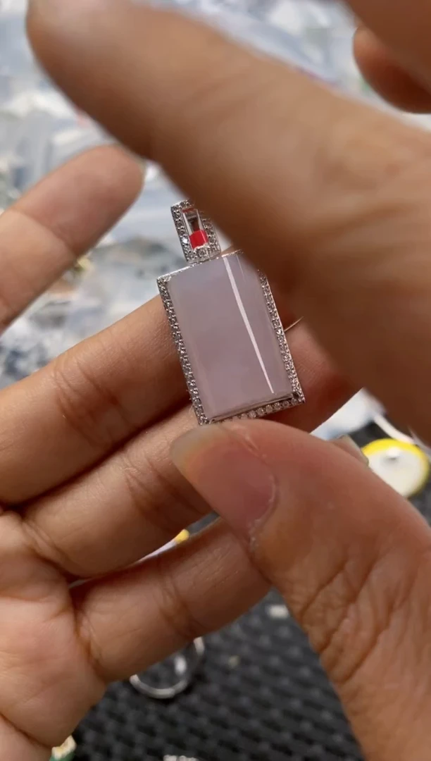 银S925镶嵌戒指翡翠13-1