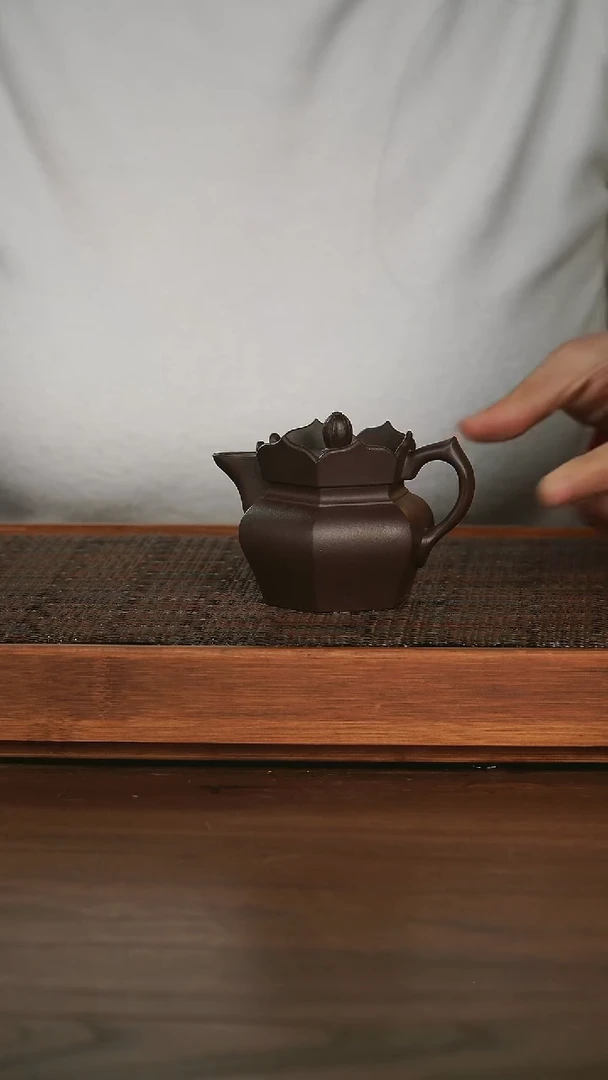 【闪购商品】紫砂茶壶 矮僧帽 四号井底槽清 100cc