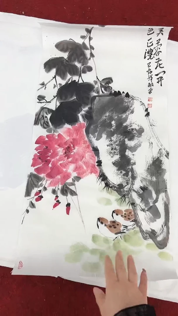 国画孟祥敏/国画/花鸟