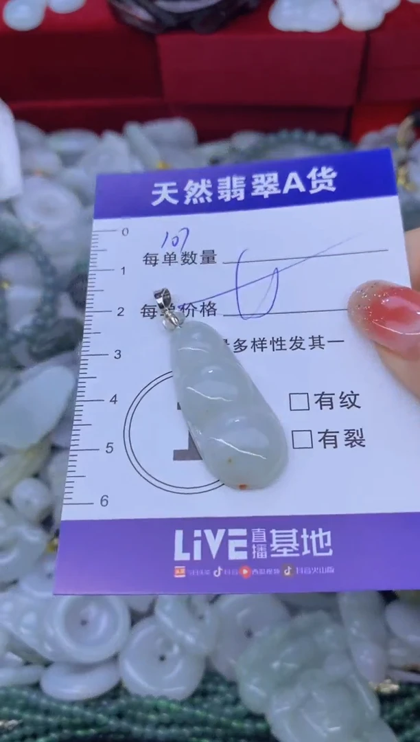 颈饰未镶嵌翡翠天然翡翠A货批量多样性发一件