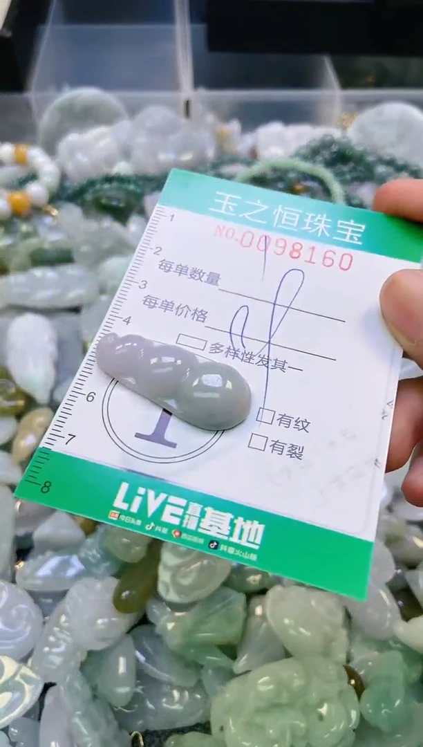 翡翠未镶嵌颈饰闪购0098160