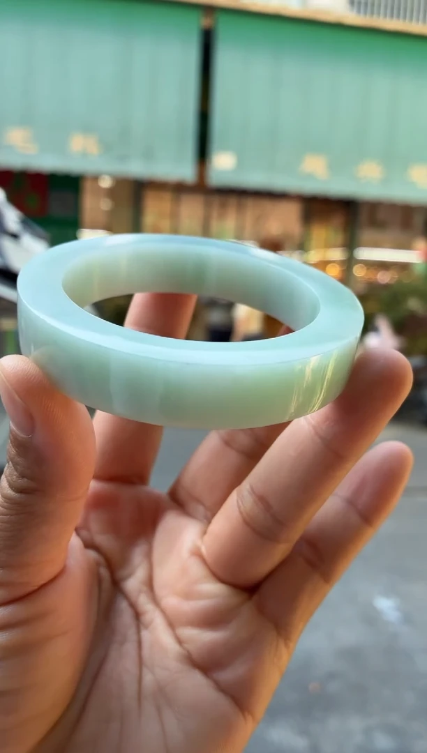 未镶嵌手镯定制翡翠55-57