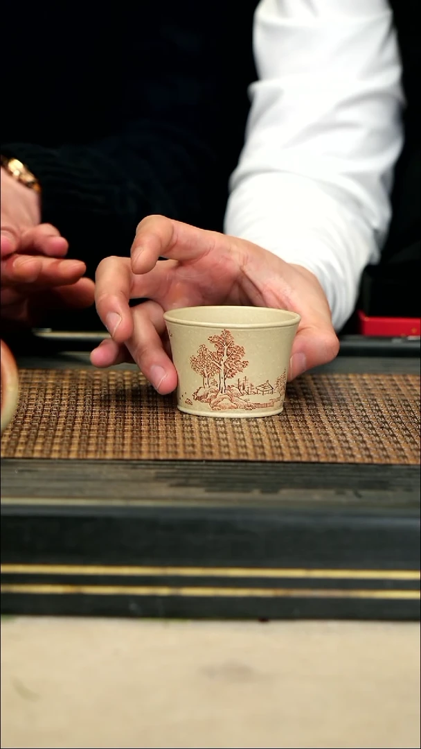 【闪购商品】紫砂茶壶JXT54本山绿主人杯 清音