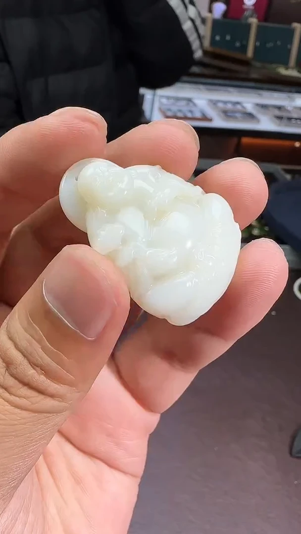 未镶嵌和田玉挂件【陆1218】91 7025