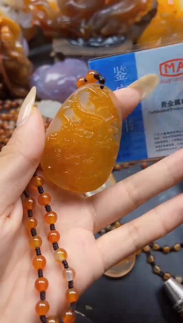 玛瑙/玉髓挂件未镶嵌ll