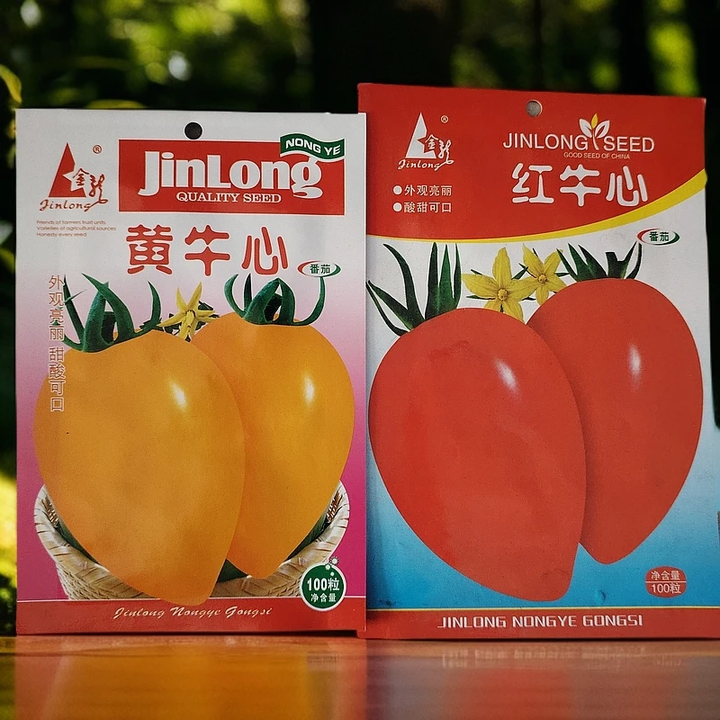 黄牛心和红牛心柿子籽