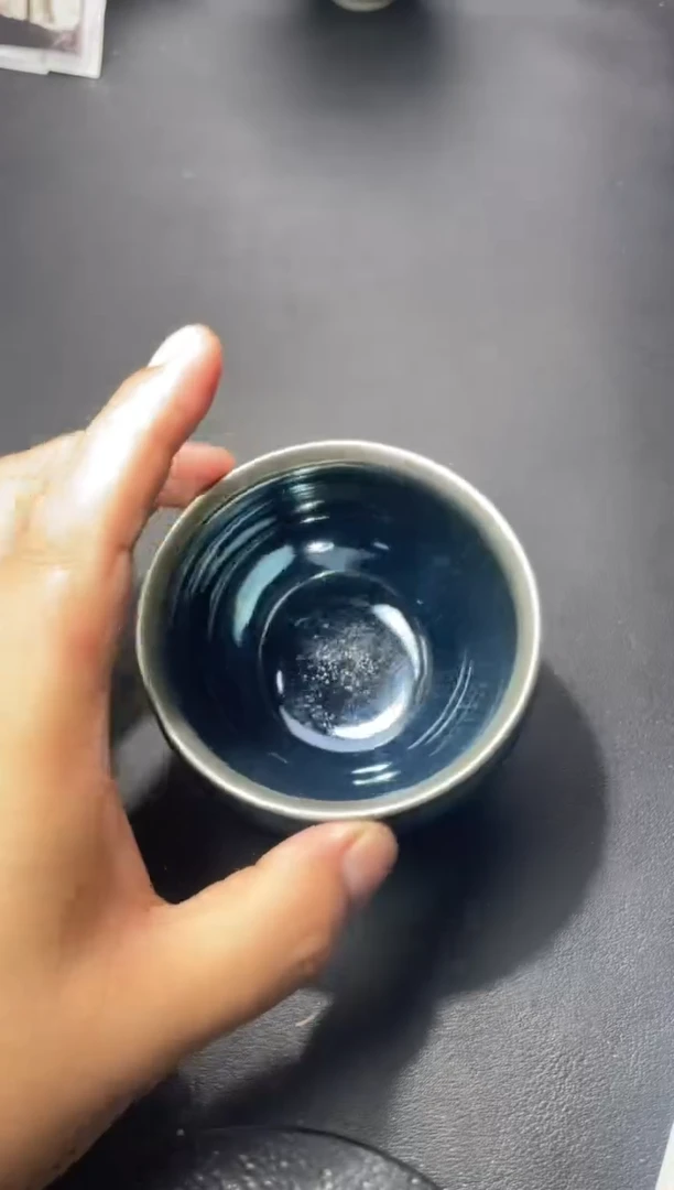 茶盏56（叶紫建盏叶紫