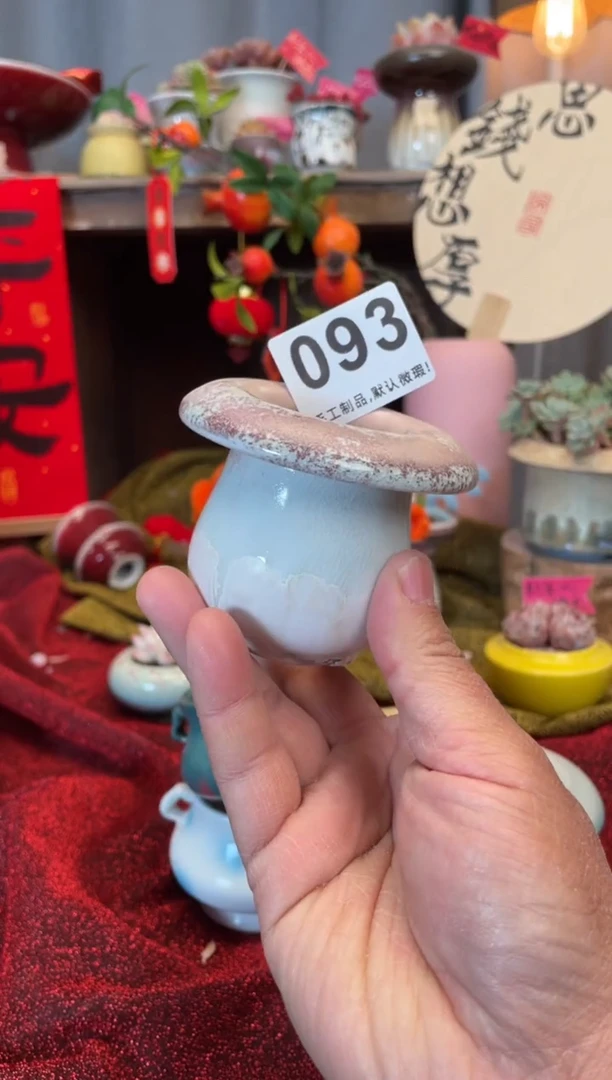 【闪购商品】摆件093知木小芳花盆
