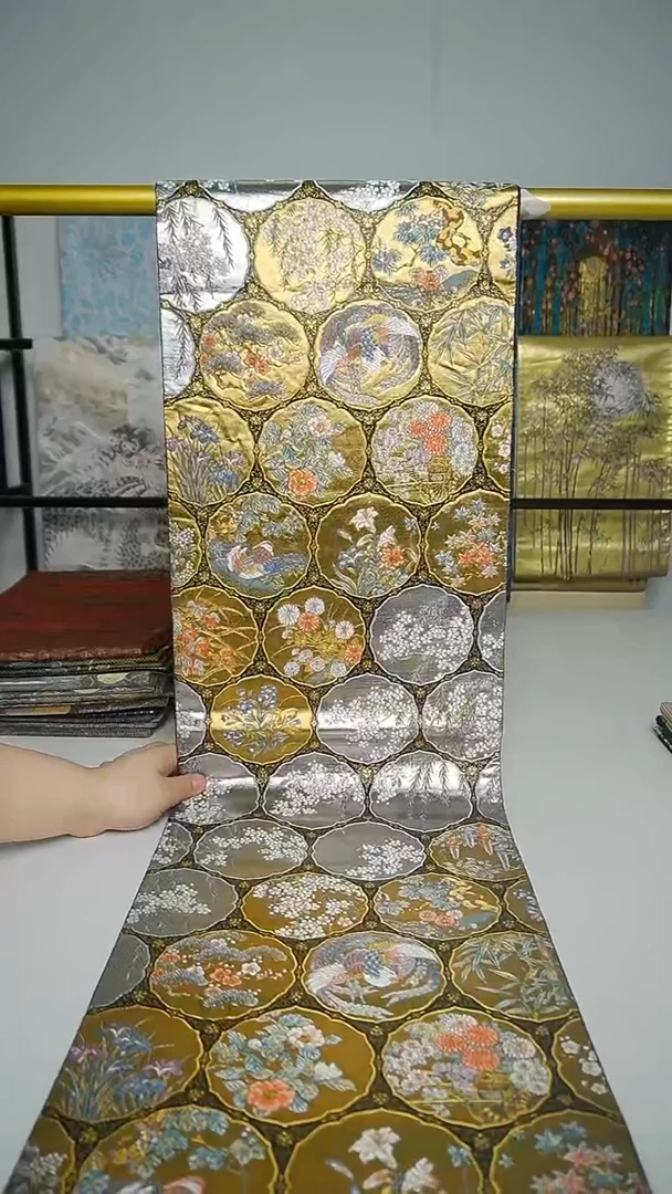 织绣织锦41花鸟。