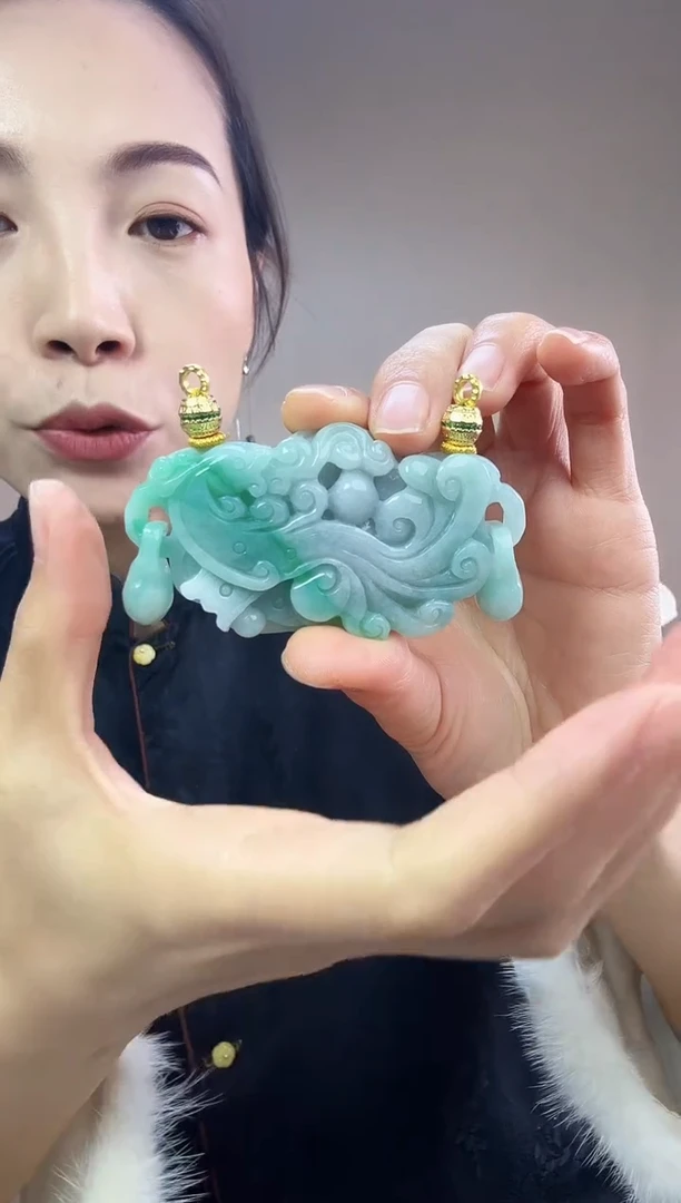 【闪购商品】翡翠颈饰未镶嵌特色原创翡翠颈饰