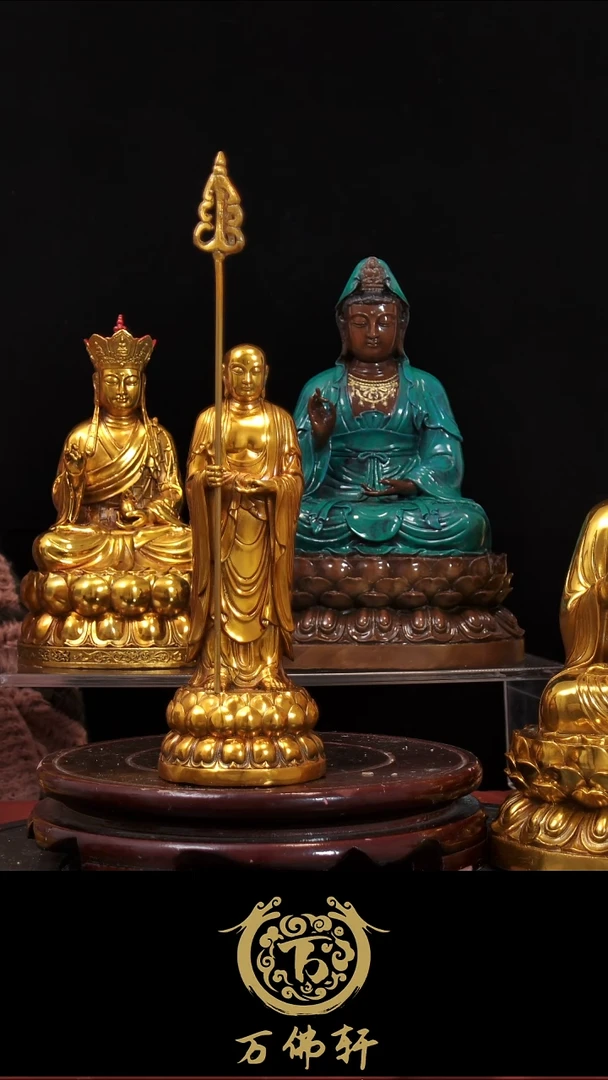 铜器摆件地藏29高