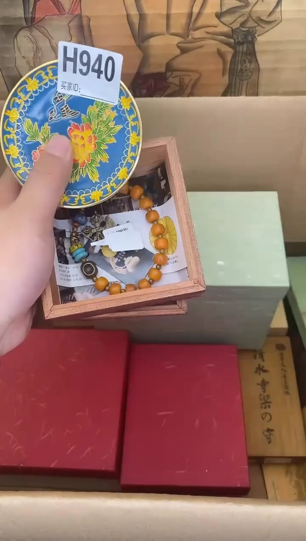 手工艺品琉璃H940瓷器手串多样性发一