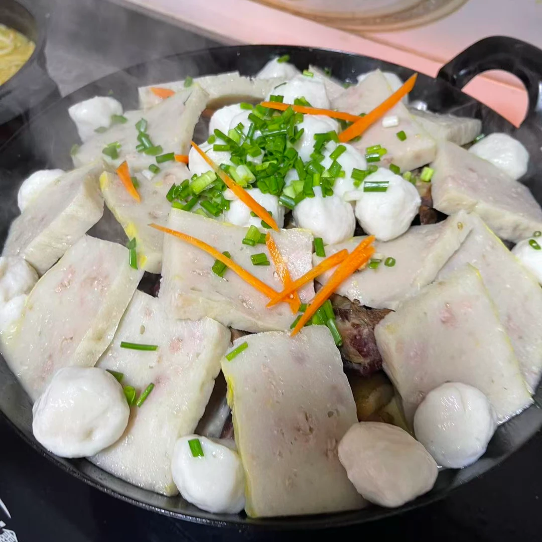 【飞哥家】麻城手工鲜肉鲜鱼肉糕鱼糕火锅食材