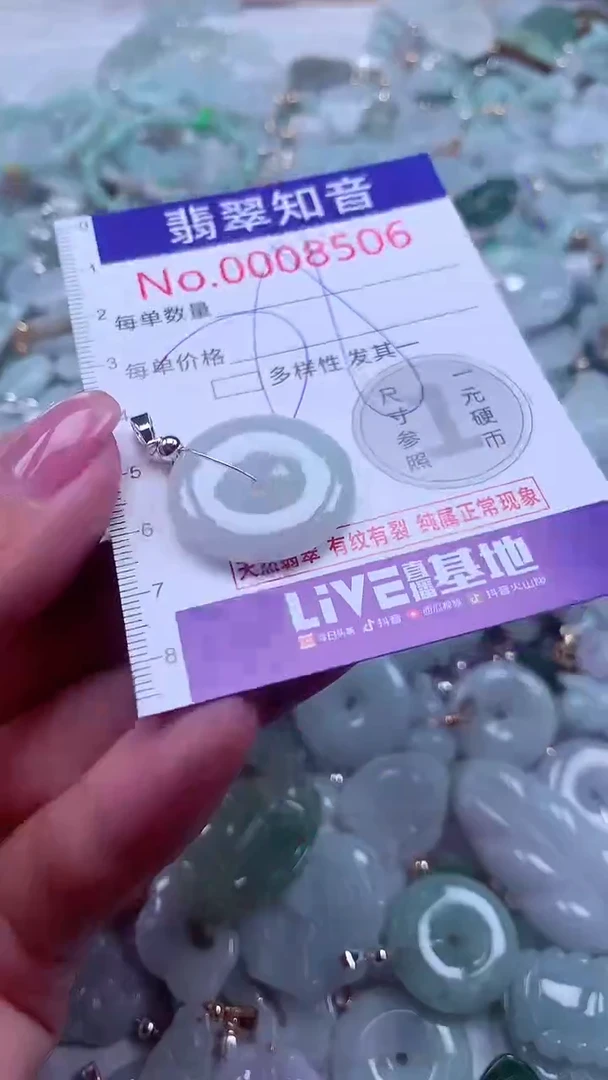 颈饰未镶嵌翡翠8506
