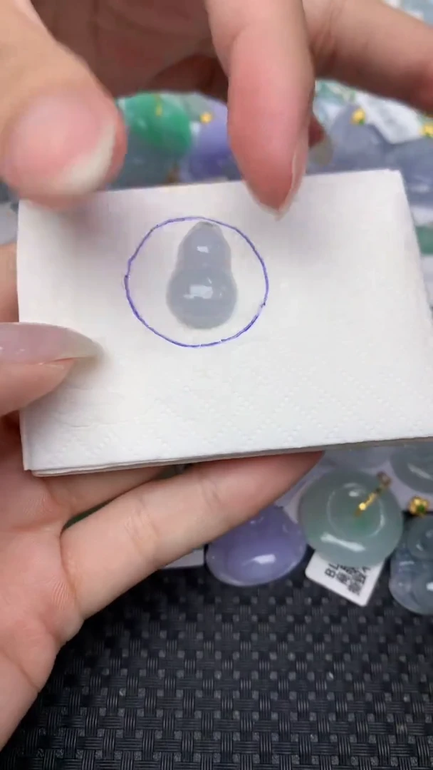 翡翠未镶嵌颈饰天然缅甸翡翠a货百元以上9元证书费自理