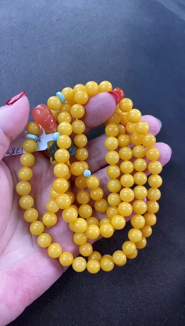 【闪购商品】琥珀颈饰未镶嵌项链