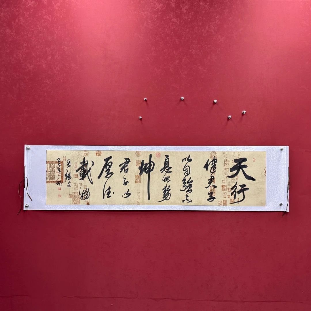 《天行健》王秘老师手写书法