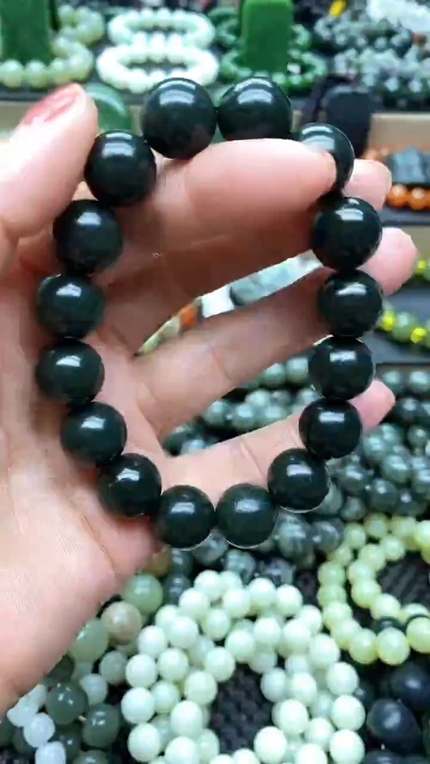 手链未镶嵌和田玉14塔青
