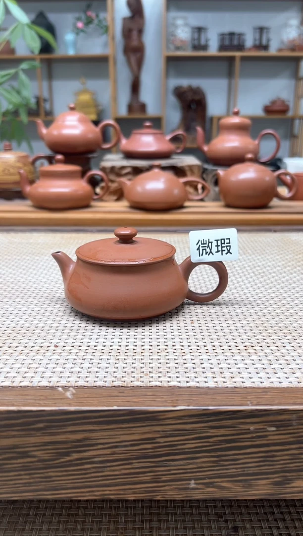 原矿朱泥全手 微瑕明炉 120cc