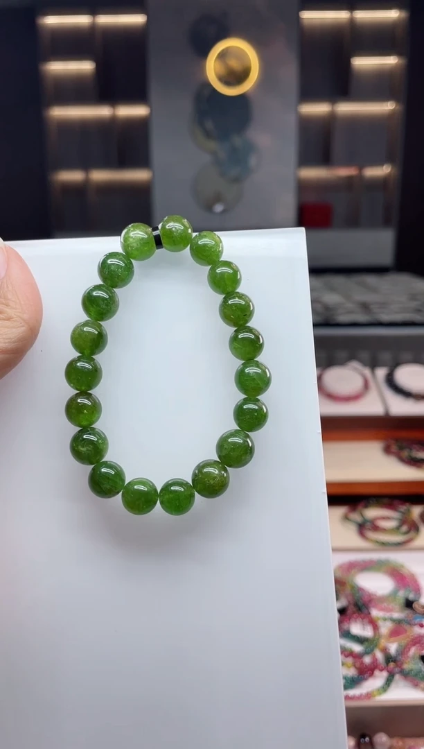 未镶嵌老矿碧玺单圈手串10mm+碧玺（多样性发一条）Q
